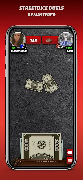 Phone Dice™ Street Dice Game (Фон Дайс Стрит Дайс Гейм) [МОД: Меню, Бесконечные монеты и Открытые уровни] Screenshot 1