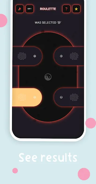 Mini : Finger Picker Chooser (Шок) [МОД: Много денег, Монет и Все открыто] Screenshot 1