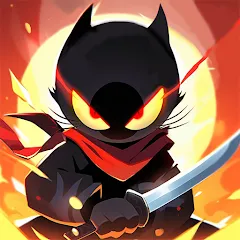 Скачать Ninja Cat - Idle Arena (Крейзи Ниндзя Кэт) [МОД: Деньги, Монеты и Меню MOD] | Взлом Ninja Cat - Idle Arena на Андроид