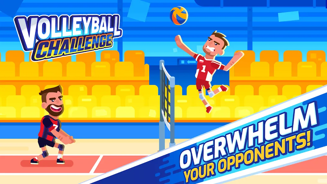 Volleyball Challenge 2024 [МОД: Много монет, Открытые уровни и Мега MOD] Screenshot 1