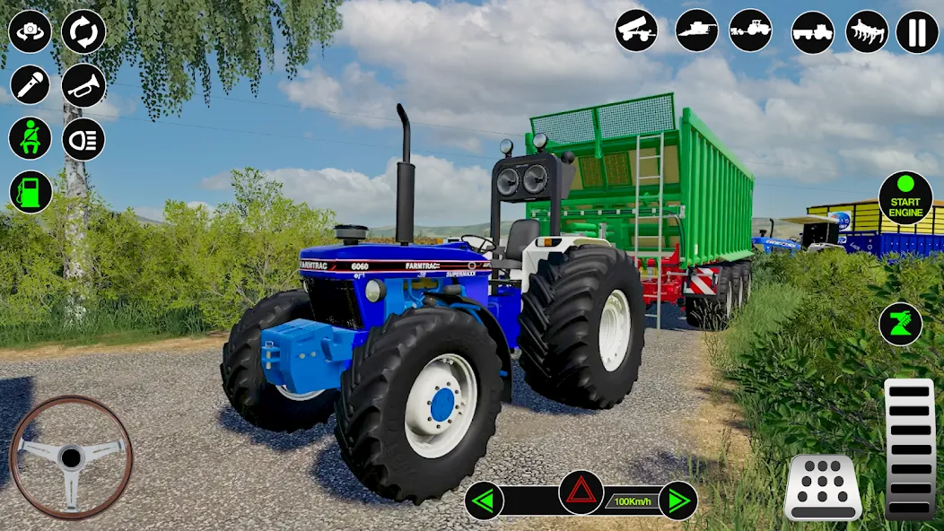 Farming Tractor Simulator Game [МОД: Деньги, Монеты и Меню MOD] Screenshot 3