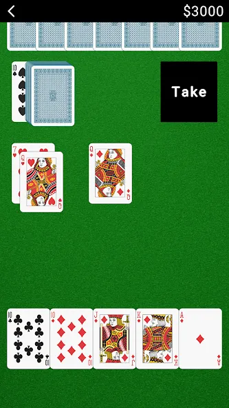 Cards: Durak Bura Blackjack [МОД: Все открыто, Дополнительные деньги и Меню MOD] Screenshot 1