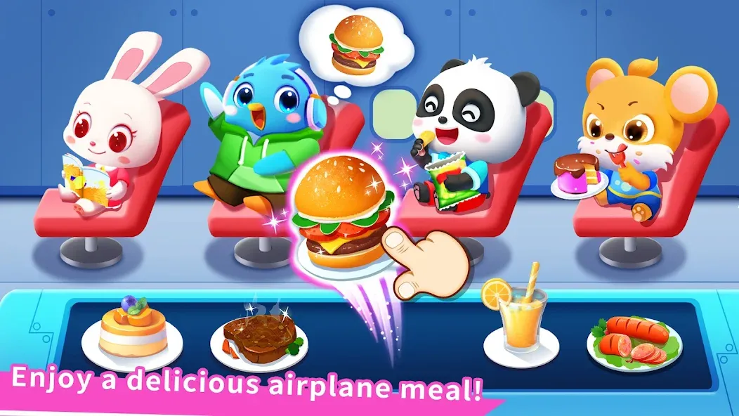 Baby Panda's Airport [MOD: Mega Mod/Меню] - Скриншот 2