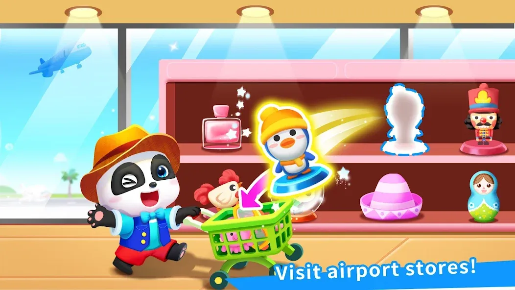Baby Panda's Airport [MOD: Mega Mod/Меню] - Скриншот 5