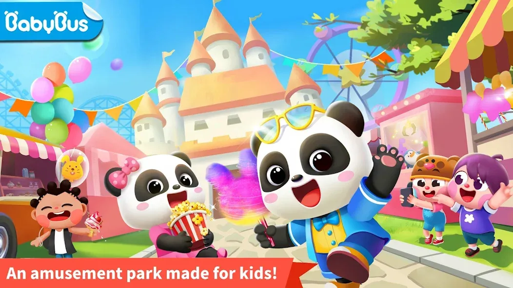 Baby Panda's Fun Park [МОД: Бесконечные деньги, Монеты и Мега MOD] Screenshot 1