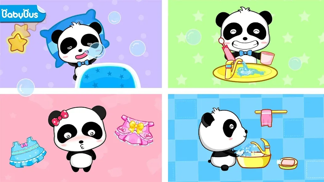 Baby Panda's Daily Life [МОД: Бесконечные деньги, Монеты и Мега MOD] Screenshot 1