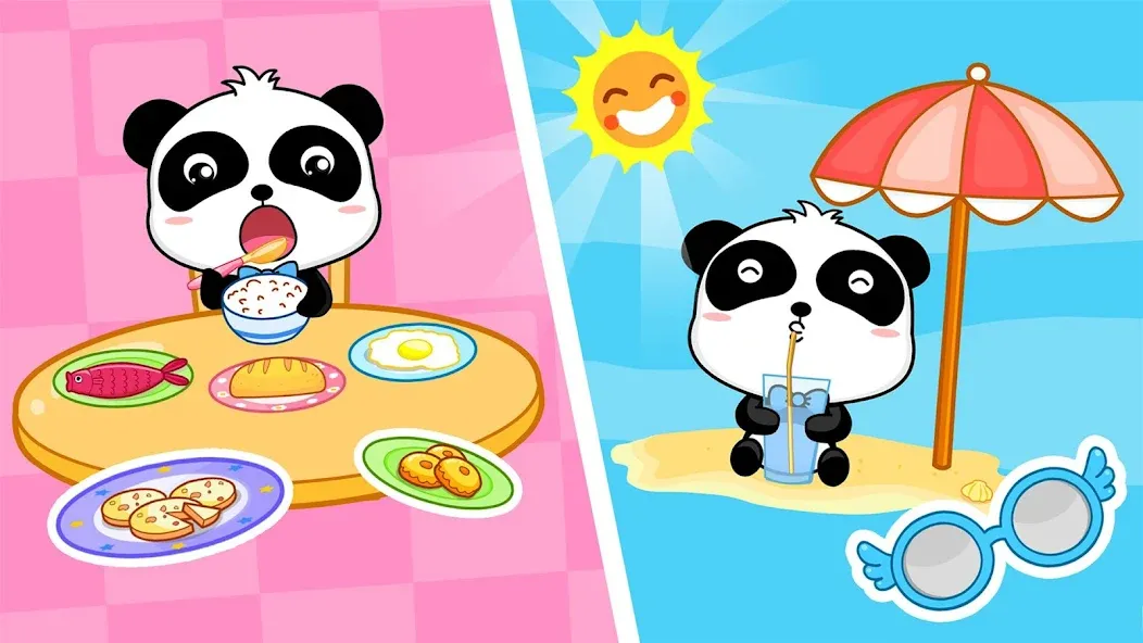 Baby Panda's Daily Life [МОД: Бесконечные деньги, Монеты и Мега MOD] Screenshot 2