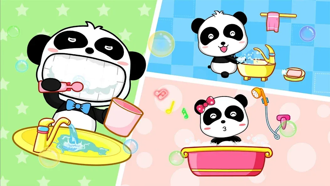 Baby Panda's Daily Life [МОД: Бесконечные деньги, Монеты и Мега MOD] Screenshot 4