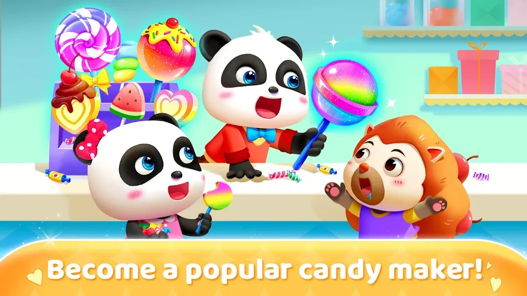 Little Panda's Candy Shop [МОД: Деньги, Монеты и Меню MOD] Screenshot 5