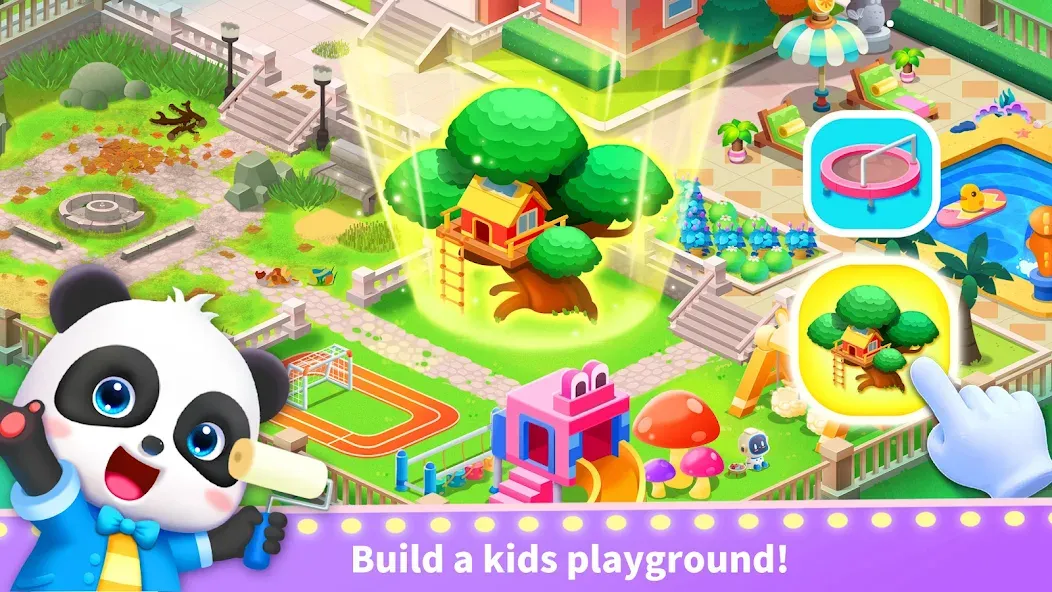 Baby Panda's Town: Life [МОД: Много денег, Монет и Все открыто] Screenshot 2