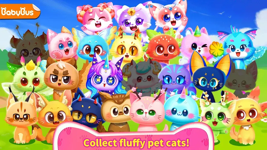 Little Panda's Cat Game [МОД: Бесконечные деньги, Монеты и Мега MOD] Screenshot 1