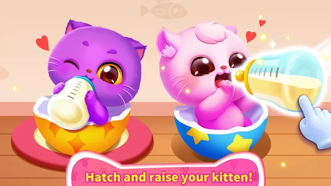 Little Panda's Cat Game [МОД: Бесконечные деньги, Монеты и Мега MOD] Screenshot 2