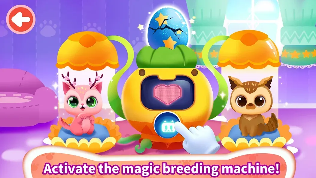 Little Panda: Baby Cat Daycare [МОД: Бесконечные деньги, Монеты и Мега MOD] Screenshot 2