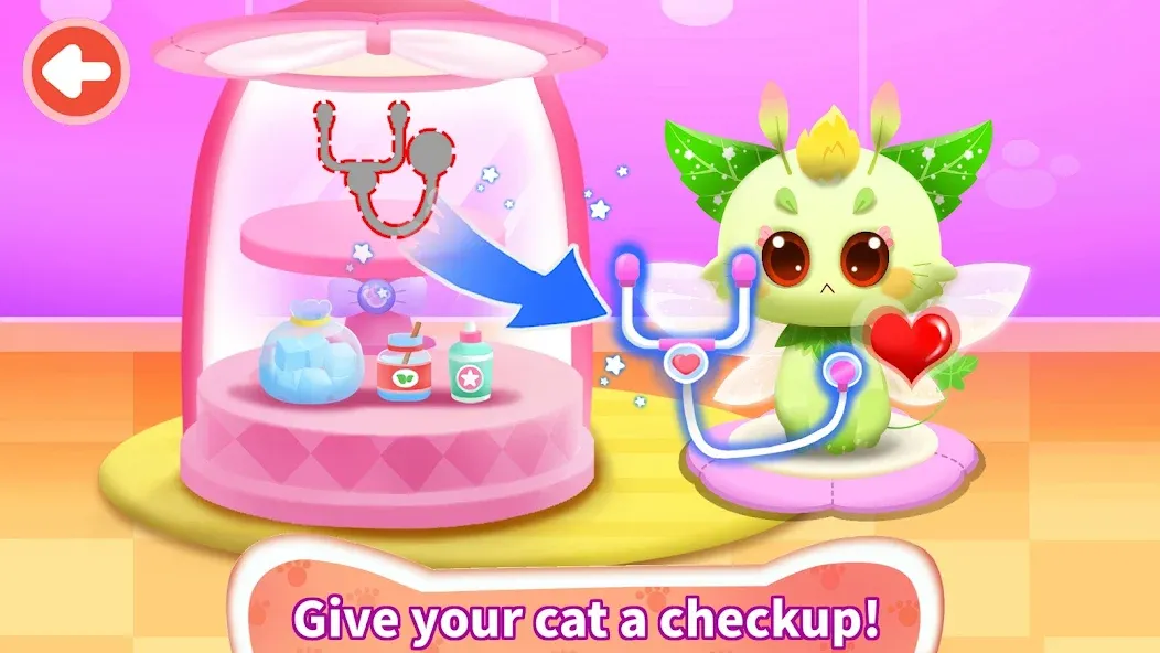 Little Panda: Baby Cat Daycare [МОД: Бесконечные деньги, Монеты и Мега MOD] Screenshot 4