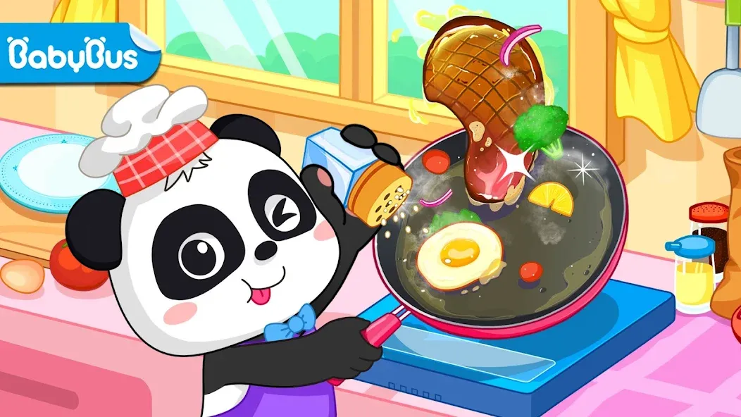 My Baby Panda Chef [MOD: Все открыто] - Скриншот 1