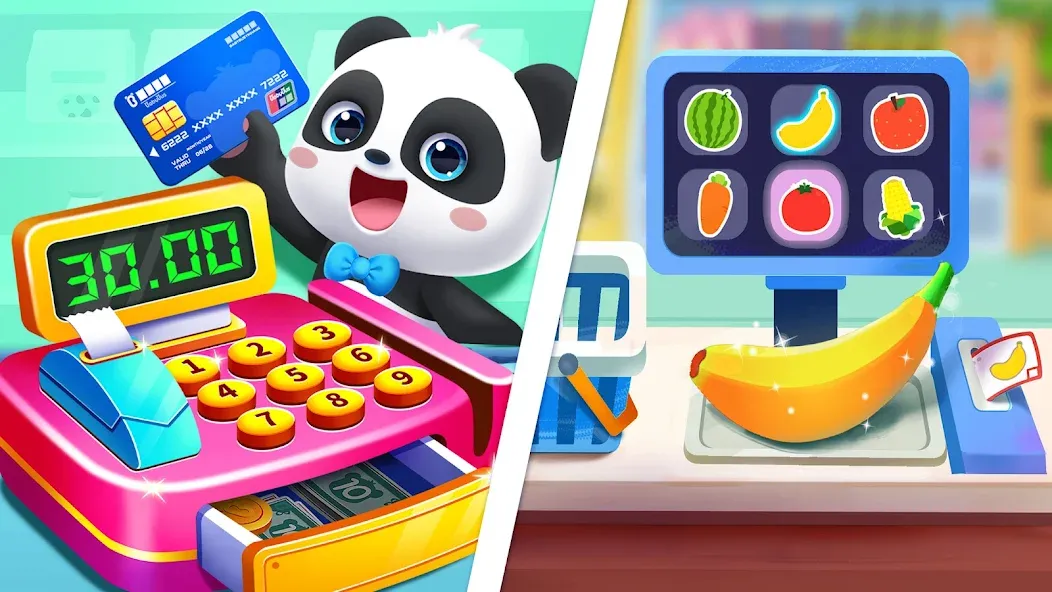 Baby Panda's City [МОД: Много денег, Монет и Все открыто] Screenshot 3