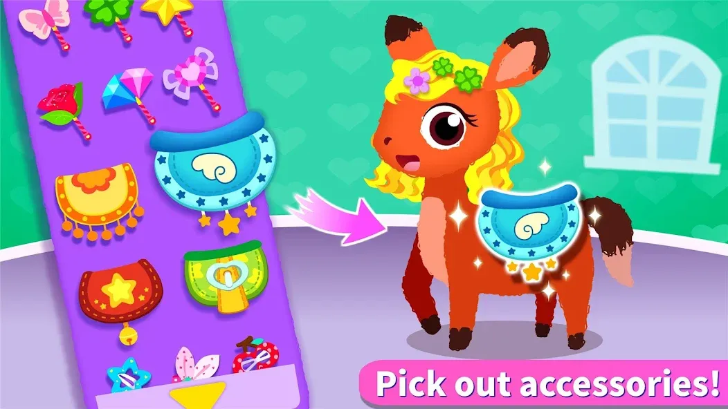 Little Panda's Pet Salon [МОД: Меню, Бесконечные монеты и Открытые уровни] Screenshot 4