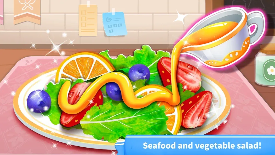 Little Panda's World Recipes [МОД: Бесконечные деньги, Монеты и Мега MOD] Screenshot 4