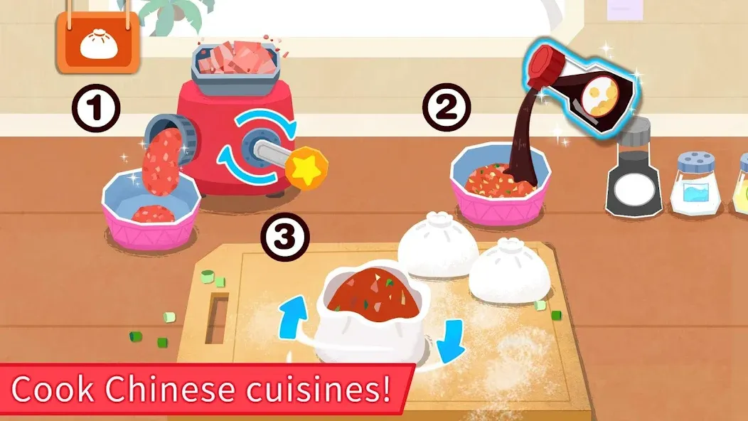 Baby Panda's Breakfast Cooking [МОД: Бесконечные деньги, Монеты и Мега MOD] Screenshot 4