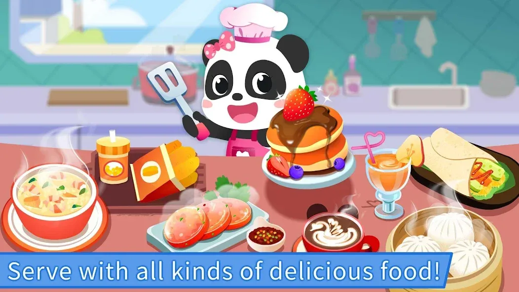 Baby Panda's Breakfast Cooking [МОД: Бесконечные деньги, Монеты и Мега MOD] Screenshot 5