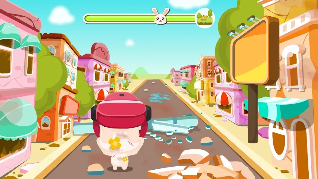 Baby Panda Earthquake Safety 1 [МОД: Много монет, Открытые уровни и Мега MOD] Screenshot 4
