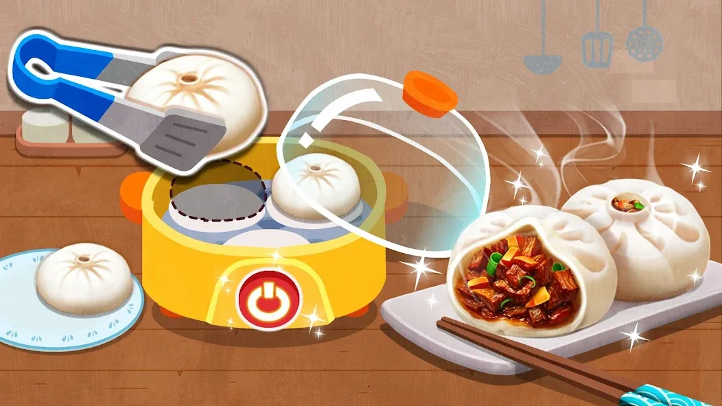 Little Panda's Chinese Recipes [МОД: Деньги, Монеты и Меню MOD] Screenshot 2