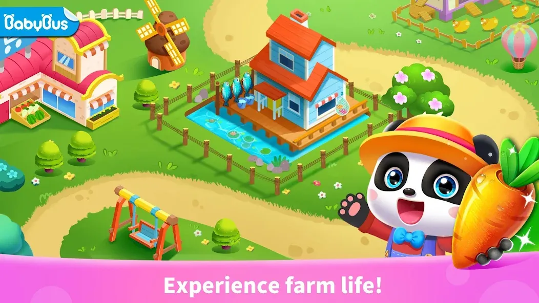 Little Panda's Farm [MOD: Много монет/Энергии] - Скриншот 1