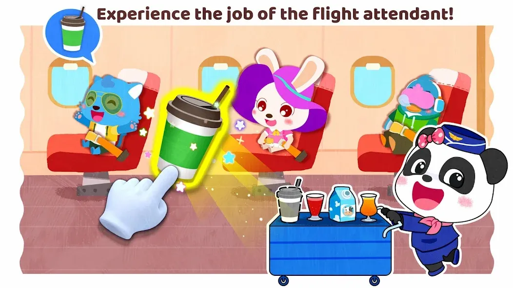 Baby Panda's Town: My Dream [МОД: Меню, Бесконечные монеты и Открытые уровни] Screenshot 2