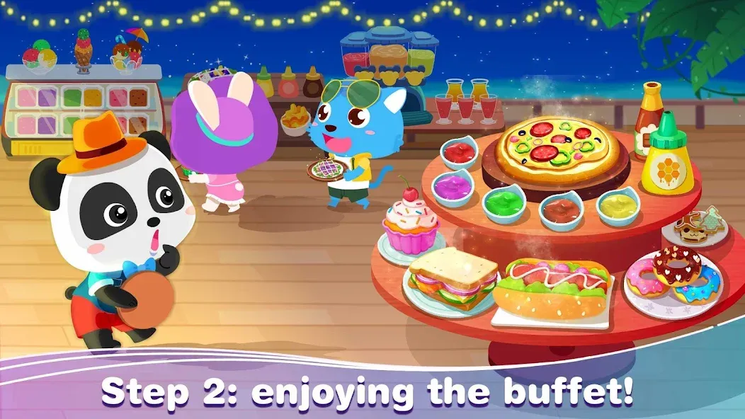 Baby Panda’s Summer: Vacation [МОД: Деньги, Монеты и Меню MOD] Screenshot 2
