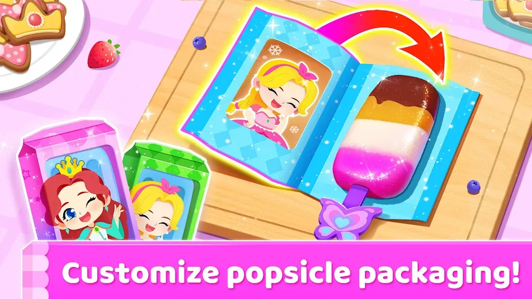 Little Panda's Ice Cream Games [MOD: Много монет/Энергии] - Скриншот 2