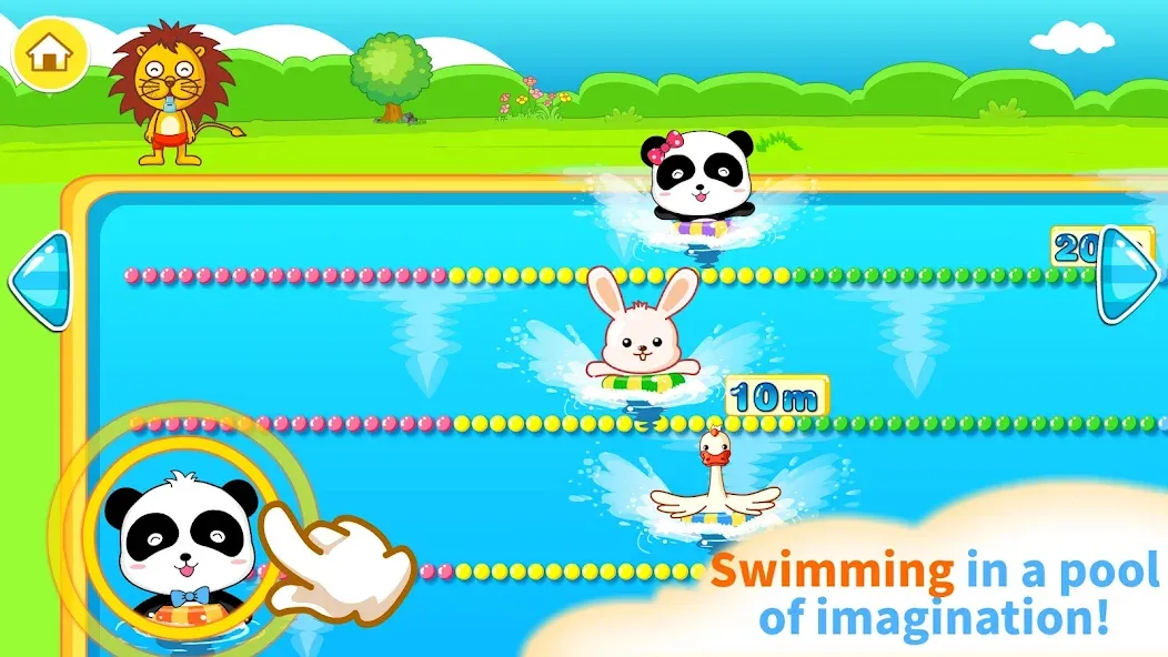 Baby Panda Kindergarten [МОД: Меню, Бесконечные монеты и Открытые уровни] Screenshot 5