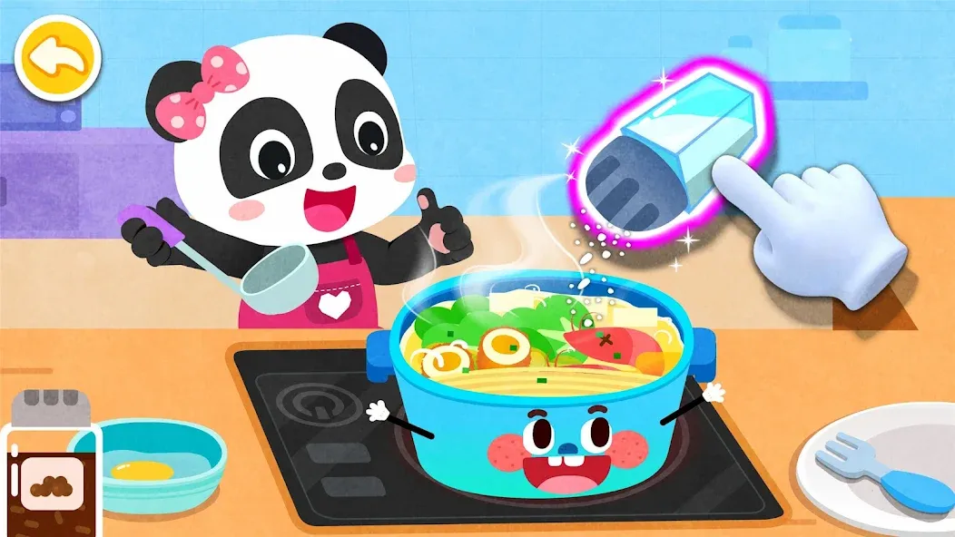 Baby Panda's Kitchen Party [МОД: Деньги, Монеты и Меню MOD] Screenshot 3