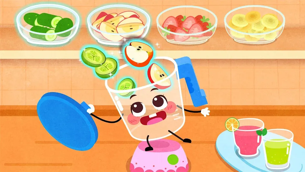 Baby Panda's Kitchen Party [МОД: Деньги, Монеты и Меню MOD] Screenshot 4
