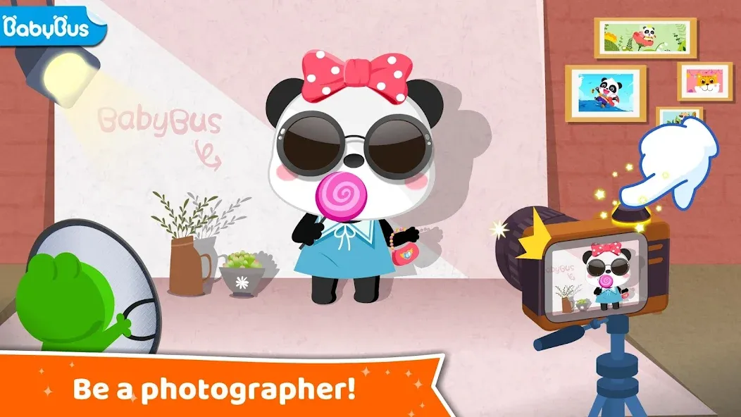 Baby Panda's Dream Job [МОД: Бесконечные деньги, Монеты и Мега MOD] Screenshot 1