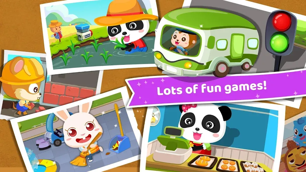 Baby Panda's Dream Job [МОД: Бесконечные деньги, Монеты и Мега MOD] Screenshot 4