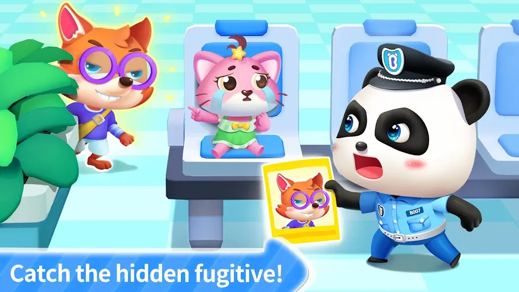 Little Panda Policeman [МОД: Бесконечные деньги, Монеты и Мега MOD] Screenshot 4