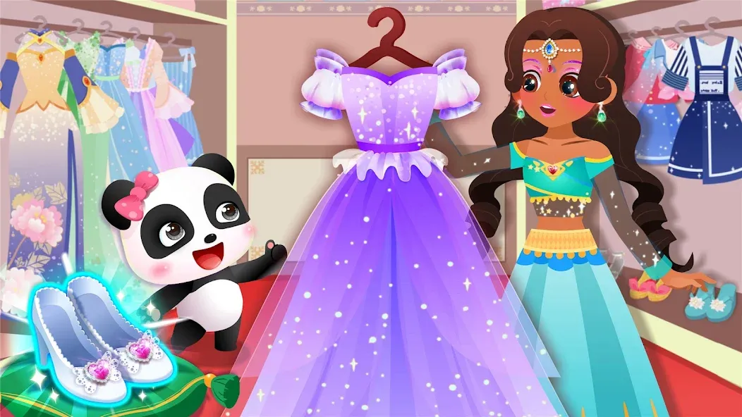 Little Panda: Princess Makeup [МОД: Все открыто, Дополнительные деньги и Меню MOD] Screenshot 4