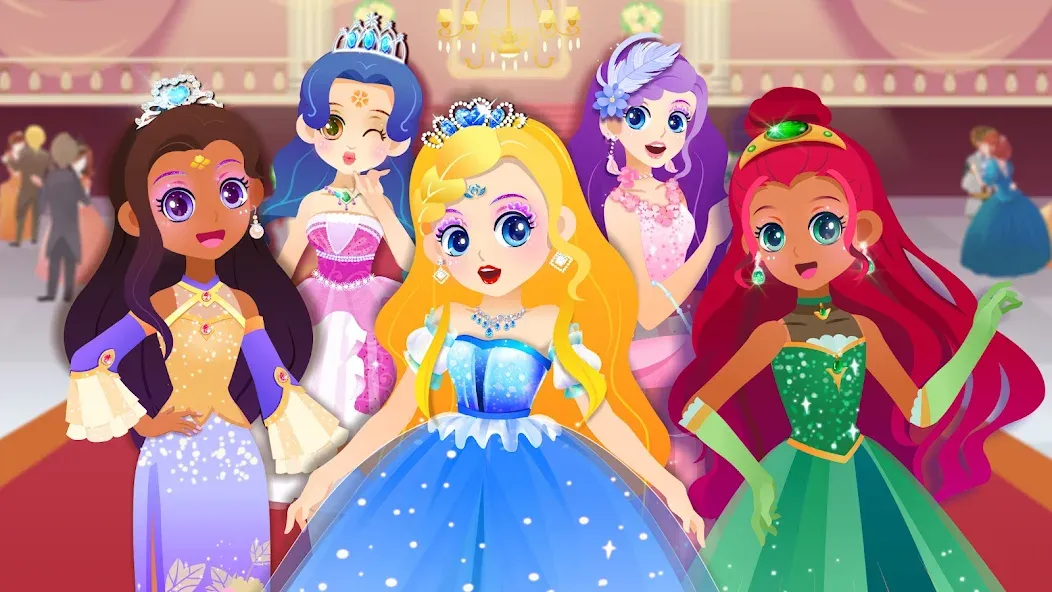 Little Panda: Princess Makeup [МОД: Все открыто, Дополнительные деньги и Меню MOD] Screenshot 5
