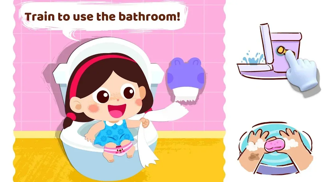 Baby Panda's Daily Habits [МОД: Бесконечные деньги, Монеты и Мега MOD] Screenshot 4