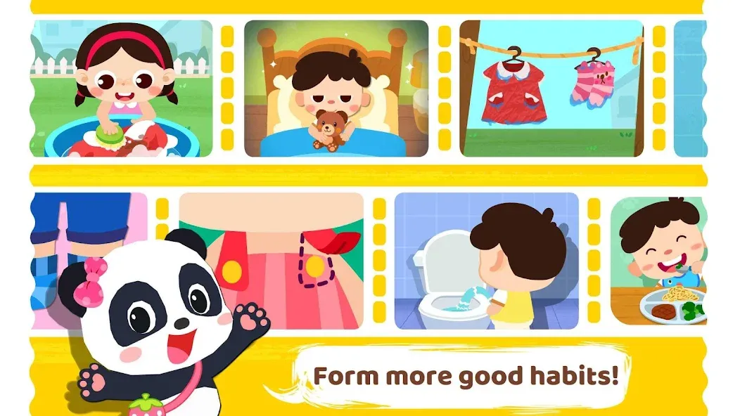 Baby Panda's Daily Habits [МОД: Бесконечные деньги, Монеты и Мега MOD] Screenshot 5