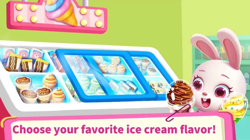 Baby Panda's Supermarket [МОД: Много денег, Монет и Все открыто] Screenshot 2