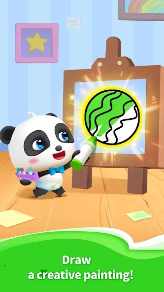 Talking Baby Panda-Virtual Pet [МОД: Все открыто, Дополнительные деньги и Меню MOD] Screenshot 5