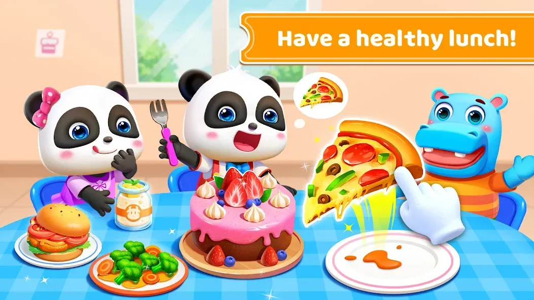 Baby Panda's School Bus [МОД: Меню, Бесконечные монеты и Открытые уровни] Screenshot 5