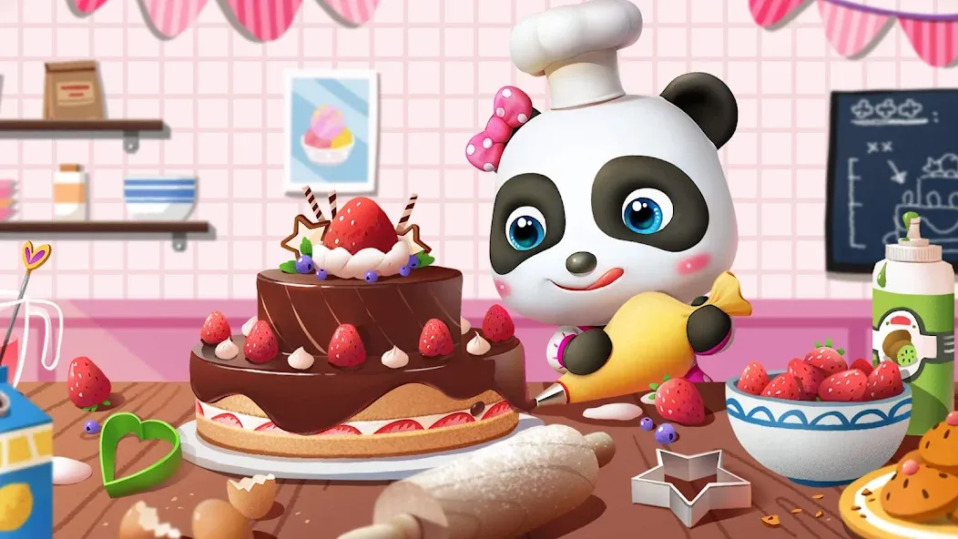 Baby Panda World: Kids Games [МОД: Бесконечные деньги, Монеты и Мега MOD] Screenshot 5