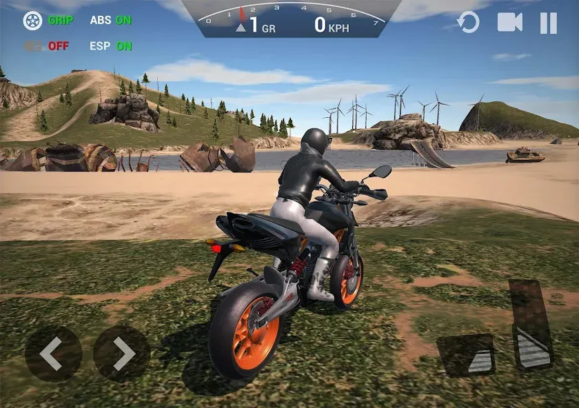 Ultimate Motorcycle Simulator (Ультимативный Мотоциклетный Симулятор) [МОД: Меню, Бесконечные монеты и Открытые уровни] Screenshot 4
