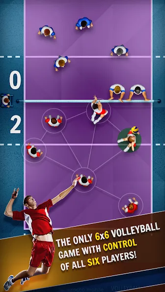 Volleyball Championship (Волейбольный чемпионат) [МОД: Все открыто, Дополнительные деньги и Меню MOD] Screenshot 4