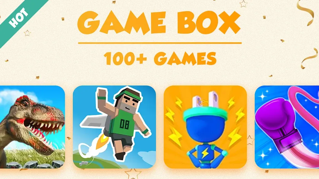 Game Box - 100+ Games (Гейм Бокс) [МОД: Много монет, Открытые уровни и Мега MOD] Screenshot 4