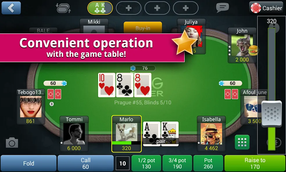 Jag Poker HD (Яг Покер ХД) [МОД: Много денег, Монет и Все открыто] Screenshot 5