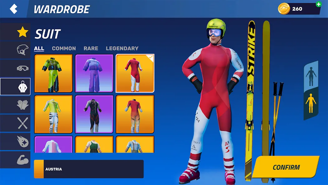 Ski Challenge (Ски Челлендж) [МОД: Меню, Бесконечные монеты и Открытые уровни] Screenshot 3