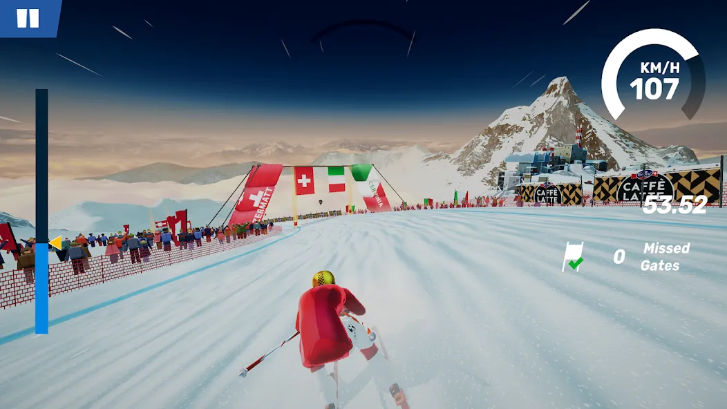 Ski Challenge (Ски Челлендж) [МОД: Меню, Бесконечные монеты и Открытые уровни] Screenshot 5
